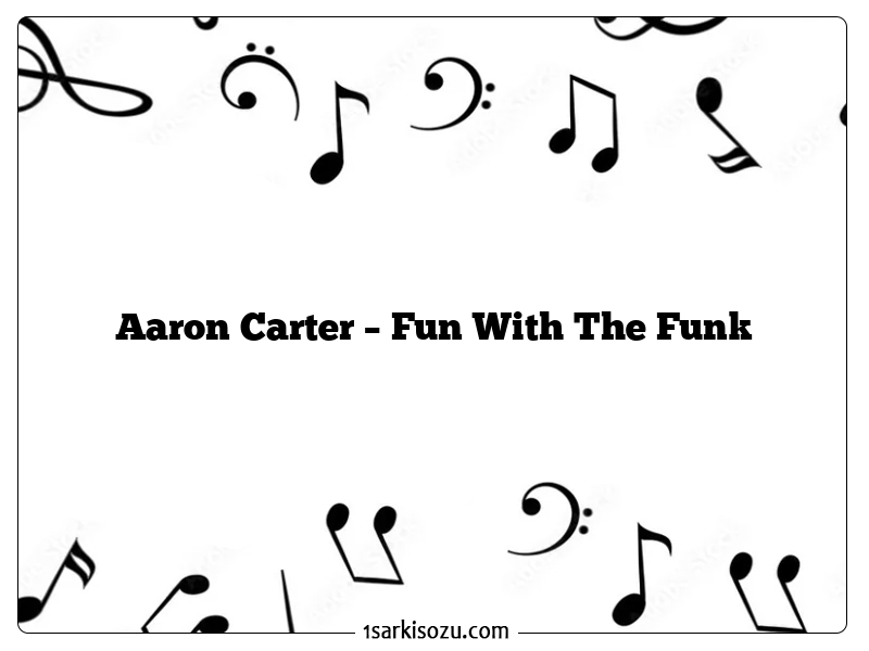 Aaron Carter – Fun With The Funk